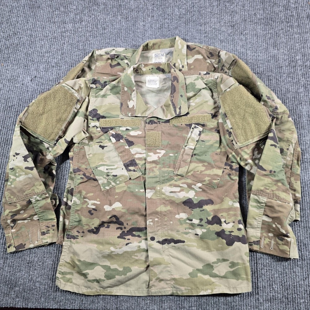 Army Combat Coat Womens 36R Camouflage Tactical Military Button Pockets LOT OF 2